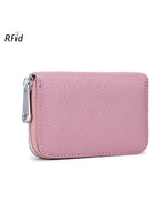 Load image into Gallery viewer, RFID Leather Accordion Card Case Women N6D035