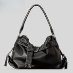 Load image into Gallery viewer, Retro PU Tote Bag Women Large Capacity Shoulder S5P806