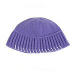 Load image into Gallery viewer, Lock-Stitch Bucket Hat Knit Fisherman Beanie Women N6H217