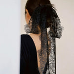 Load image into Gallery viewer, Lace Bow Hair Clip French Elegant Hair Accessory N6F134