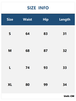 Load image into Gallery viewer, Black Houndstooth High Waist Stretch Shorts Women N5A918