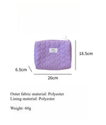 Load image into Gallery viewer, Heart Shaped Organizer Pouch Polyester Multi Color S5P322