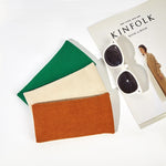Load image into Gallery viewer, Corduroy Glasses Case Auto Closure Padded Portable S5P845