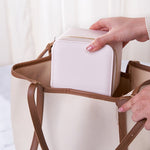 Load image into Gallery viewer, 6 Layer Travel Jewelry Organizer Box Leather S5P836