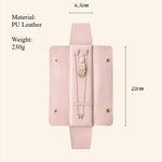 Load image into Gallery viewer, Velvet Jewelry Pouch Multi-Compartment Organizer S5P398