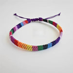 Load image into Gallery viewer, Adjustable Braided Cord Bracelet S5P624