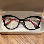 Load image into Gallery viewer, Retro Cat Eye Blue Light Blocking Glasses Women N6B153