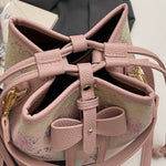 Load image into Gallery viewer, Jacquard Bow Detail Bucket Bag Women N6E007