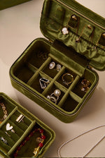 Load image into Gallery viewer, Double Layer Velvet Jewelry Box Large Capacity S5P827