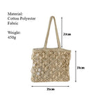 Load image into Gallery viewer, Woven Tote Handmade Crochet Large Capacity Bag Women N6A119
