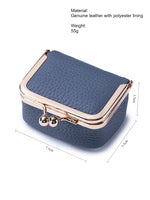 Load image into Gallery viewer, Genuine Leather Mini Jewelry Frame Purse N6B192