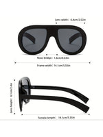 Load image into Gallery viewer, Retro Oversized Wayfarer Sunglasses Women N6B178