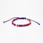 Load image into Gallery viewer, Woven Velvet-Finish Flat Wide Bracelet S5P619