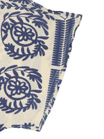 Load image into Gallery viewer, Short Sleeve V Neck Ethnic Print Dress Women N6B059