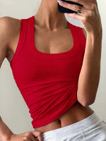 Load image into Gallery viewer, Yoga Workout Cropped Tank Top Women N6D159