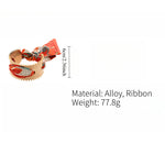 Load image into Gallery viewer, Ribbon Bangle Alloy Electroplated Pierced Openwork S5P096