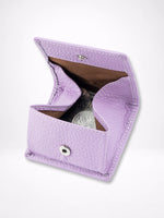 Load image into Gallery viewer, Genuine Leather Snap Coin Purse Women N6B209