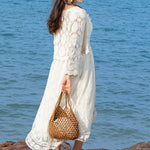 Load image into Gallery viewer, Handwoven Maple Bead Large Woven Bag Women S5P970