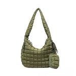 Load image into Gallery viewer, Pleated Cloud Mother-Daughter Tote Bag Women S5P715