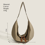 Load image into Gallery viewer, Curved Silhouette Canvas Tote Dual Carry S5P315