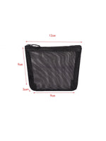 Load image into Gallery viewer, Heart Mesh Makeup Pouch Large Capacity Women N6B150