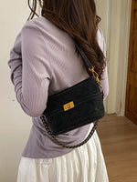 Load image into Gallery viewer, Quilted Pattern Shoulder Bag Women N6C022