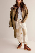 Load image into Gallery viewer, Stand Collar Cardigan Women Solid Knit Open Front N5A891