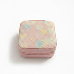 Load image into Gallery viewer, Heart Shaped Jewelry Box Multi Compartments N6E128