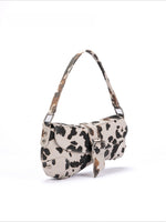 Load image into Gallery viewer, Cow Print Asymmetric Shoulder Bag Women N6C310