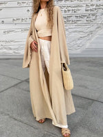 Load image into Gallery viewer, Two-Way Open Front Robe Dress Women N6C199