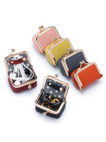 Load image into Gallery viewer, Genuine Leather Mini Coin Purse Jewelry Pouch N6B191
