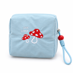 Load image into Gallery viewer, Womens Mushroom Embroidered Polyester Cosmetic Bag N6K118