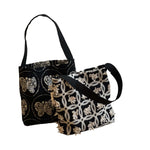 Load image into Gallery viewer, Butterfly Sea Anemone Embroidery Canvas Vertical Bag S5P366