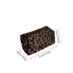 Load image into Gallery viewer, Women's Leopard Print Polyester Cosmetic Bag N6J273