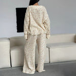 Load image into Gallery viewer, Pure Cotton Printed Pajama Set Women Long Sleeve N5A794