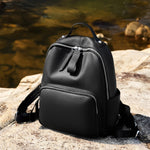 Load image into Gallery viewer, Genuine Leather Backpack Laptop Travel Commuter N6F162