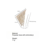 Load image into Gallery viewer, Embroidered Lace Triangle Head Scarf Women Soft N6H107