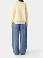 Load image into Gallery viewer, Letter Jacquard Knit Sweater Women Multiple Colors N5A504