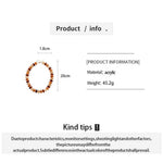 Load image into Gallery viewer, Acrylic Gradient Round Necklace Bracelet Vintage Sweet N6F096