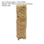 Load image into Gallery viewer, Custom 100% Wool Curly Knit Scarf Women S5P684