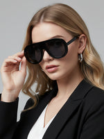 Load image into Gallery viewer, Retro Oversized Wayfarer Sunglasses Women N6B178