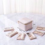 Load image into Gallery viewer, 6 Layer Travel Jewelry Organizer Box Leather S5P836