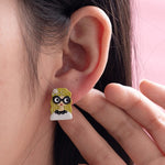 Load image into Gallery viewer, Enamel Drop Earrings Women Hand Painted Copper S5P879