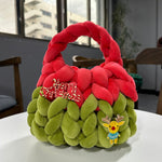 Load image into Gallery viewer, Women's Small Woven Velvet Christmas Bag N6J209