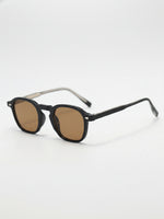 Load image into Gallery viewer, Small Square Stud Acetate Temple Sunglasses N6B215