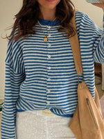 Load image into Gallery viewer, Striped Knit Cardigan Women Multiple Colors N5A732