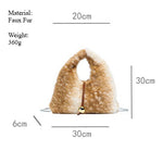 Load image into Gallery viewer, Furry Chain Shoulder Bag Women Daily Casual Crossbody S5P721