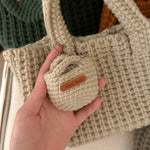 Load image into Gallery viewer, Women's Woven Cotton-Feel Shoulder Phone Bag N6J172