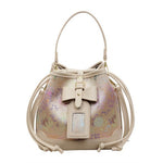 Load image into Gallery viewer, Jacquard Bow Detail Bucket Bag Women N6E007