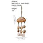 Load image into Gallery viewer, Cloud Shape Seed Pod Rattle Bag Charm Car Ornament N6F308